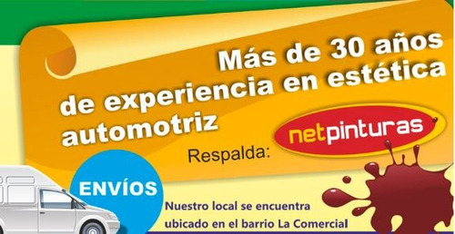 Kit Pintura Autos Pu Negro Intenso