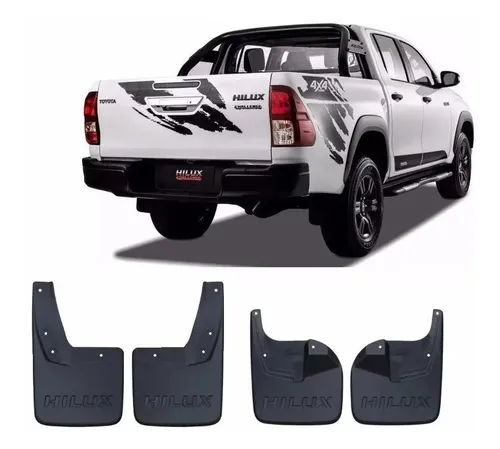 comprar Kit 4 Barreros Rígidos Delan + Traser Toyota Hilux 4x4 2016