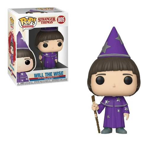 Funko Pop Stranger Things Will The Wise 805 O Mago Original