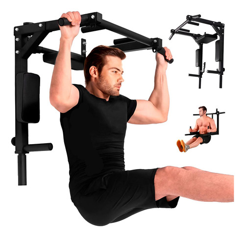 Gym Barra Para Dominadas Ejercicio 8 En 1 Uso Rudo 400kg