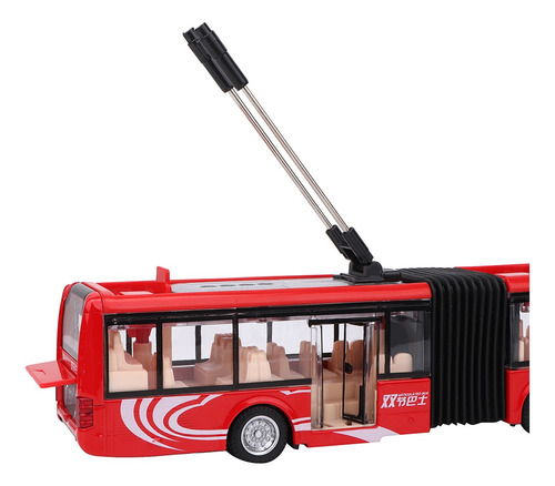 Autobús De Juguete Para Niños 1:48 Cs0133 Coche De Luz De Ci