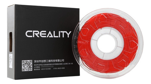 Filamento Pla Creality Rojo 1kg 1.75 Mm Impresora 3d