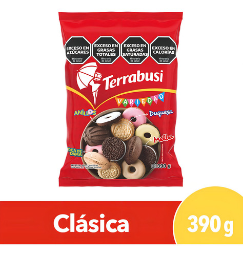Galletitas Variedad Terrabusi 390g
