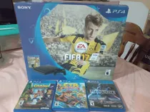 Comprar Sony Playstation 4 Slim 500gb Fifa 17 Con 3 Juegos Extra
