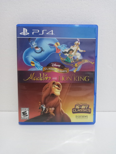 Disney Classic Games: Aladdin And The Lion King Ps4 Físico (Usado)