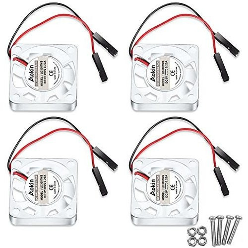 Ventilador De 4 Piezas De 30 X 30 X 7 Mm Para Raspberry Pi,
