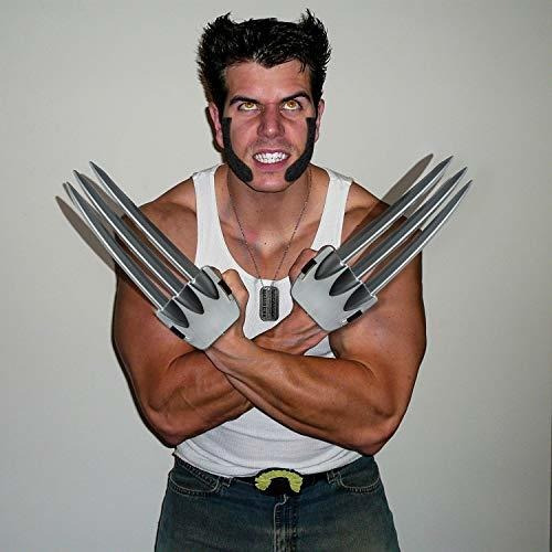 Imagen 6 de 7 de Versrh - Disfraz De Cosplay De 5 Garras De Wolverine, Juego