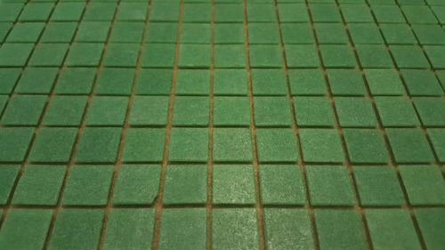Imagen 5 de 6 de Venecitas Verde Ingles 2x2 Cm Biseladas Para Piletas X M2 !