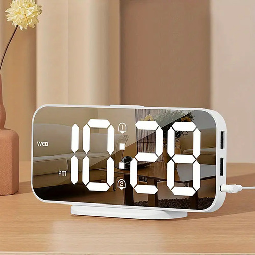 Reloj Despertador Led Digital Para Decoración De Sala De Est