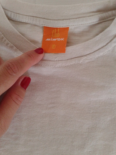 Remera Manga Larga Talle 10