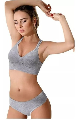 Conjunto Deportivo Soft Triángulo C/less De Dama. Melifera