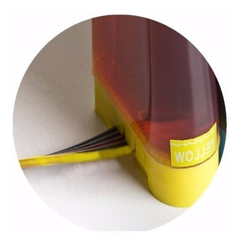 Sistema P/ Hp 4480 6970 3835 Tinta Premium C Valvula +