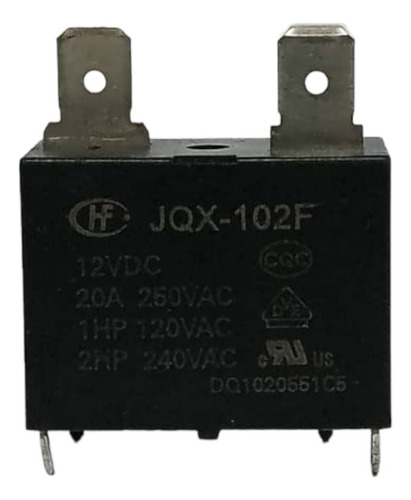 Paq. 5 Relay Para Minisplit Aire Modelo Jqx-102f De 20 Amp