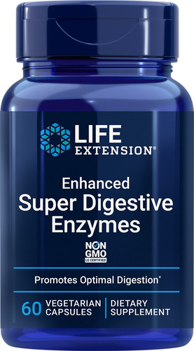 Life Extension Enzimas Digestivas Probióticos 60 Caps 