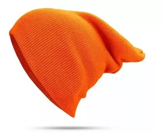 Chullo Beanie Gorro Gorra Etrex - Naranja Neon