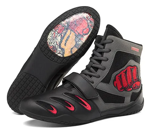 L Zapatos De Boxeo Profesionales Y Botas De Lucha Libre