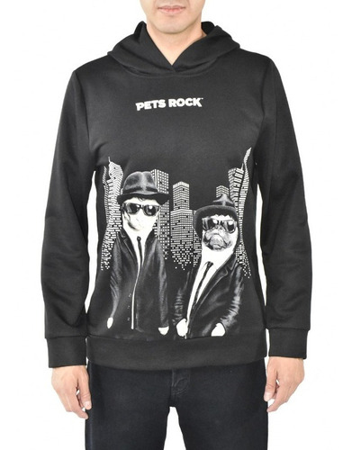 Sudadera  Para Hombre Pets Rock Varios Diseños