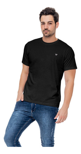 Camiseta Masculina Camisas Slim Voker 100% Algodão Atacado