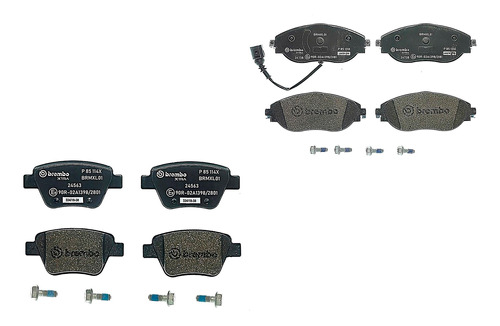 Balatas Sport Xtra Traseras Y Delanteras Passat 2012-2015