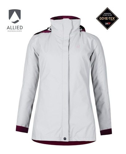 Campera Fusion Dama Ansilta 3 En 1 Goretex - Duvet Pluma