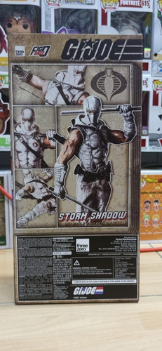 Threezero Storm Shadow G.i.joe Escala 1/6