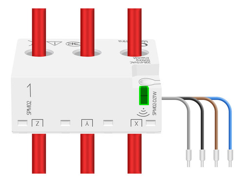 Monitor De Energía Wifi Tuya Trifásico Zemismart