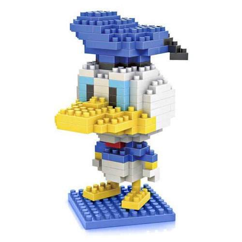 Figura Micro Brick Para Armar De Disney Donald Duck Vdgmrs