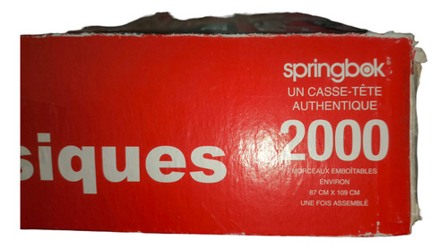 Rompecabezas Coca Cola 2000 Piezas Springbok (Usado)