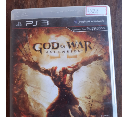 God Of War Ascension - Mídia Física Ps3