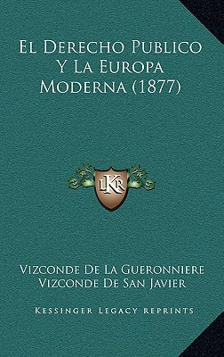 Libro El Derecho Publico Y La Europa Moderna (1877) - De ...