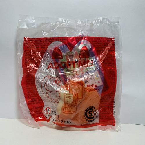Muñeco Ardilla Adopt Me Colección Mcdonalds 2024