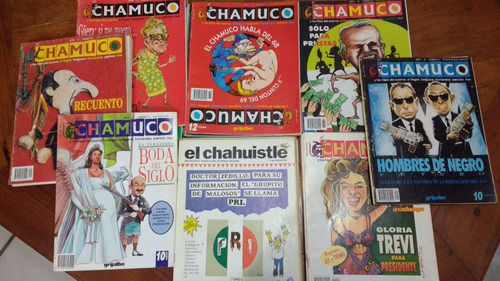 Lote De 47 Ejemplares De Revista El Chamuco Y El Chahuistle