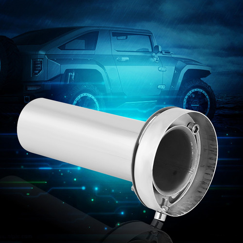 Mc1 Silenciador Escape Redondo Ajustable Universal De 4