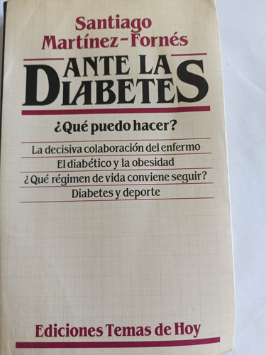 Ante La Diabetes.qué Puedo Hacer?