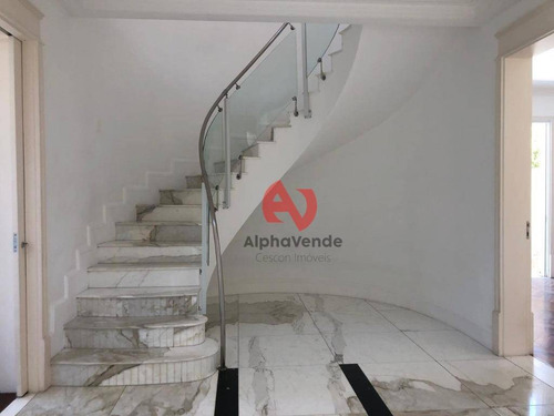 Imagem 18 de 22 de Casa Com 4 Dormitórios À Venda, 600 M² Por R$ 6.000.000,00 - Alphaville - Santana De Parnaíba/sp - Ca5964