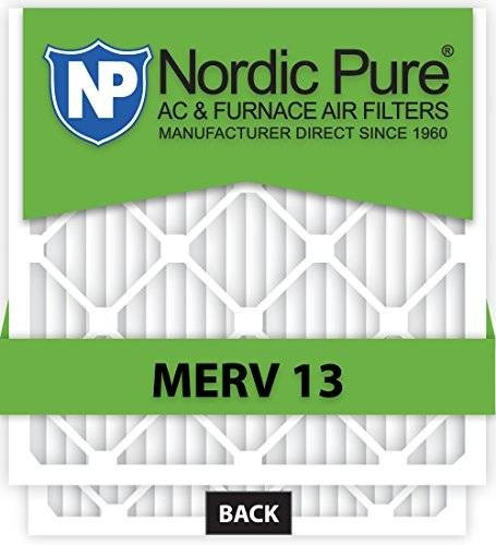 Nórdico Puro 20x25x1m13-6 20x25x1 Merv 13 Plisado Ac Horno D