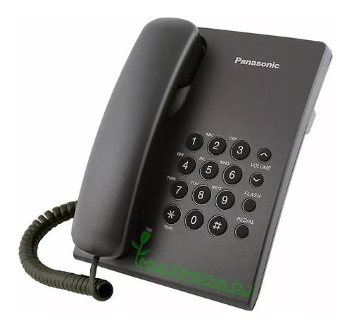 Imagen 1 de 2 de Telefono Oficina Casa Panasonic Kx-ts500 Mesa Pared Mdj
