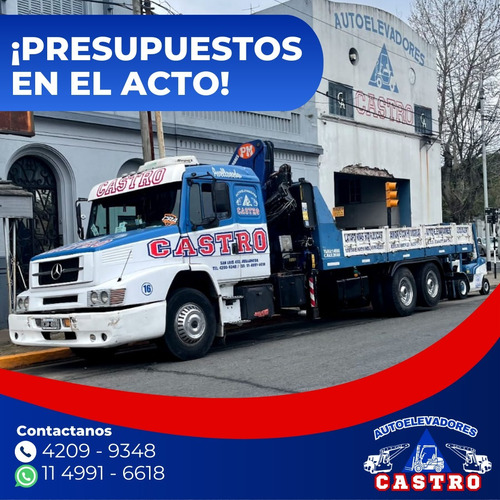 Autoelevadores, Hidrogruas, Carretones, Camion Semi. 