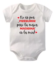 Comprar Body Anuncio Hermano, Abuelos, Madrina, Bebe En Camino. Madrina 6-9 M