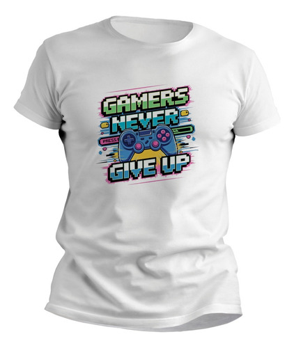 Remeras Gamer Talles Adultos Estampados Originales - 7508