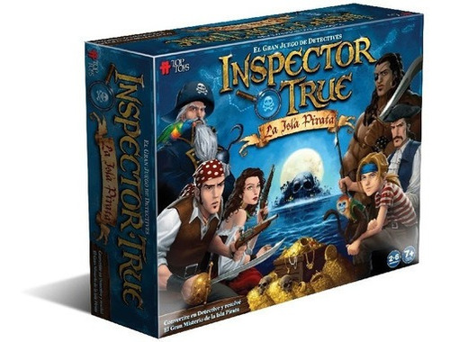 Inspector True: La Isla Pirata - Juego De Mesa Top Toys