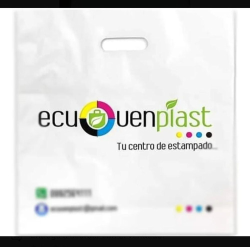 Fundas Plasticas  Personalizadas Tipo Boutique 