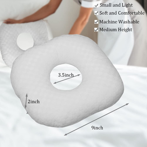 Almohada Para Piercing De Oreja Para Dormir Lateral