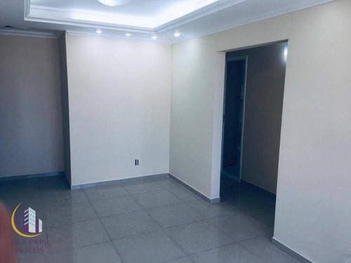 Imagem 4 de 17 de Apartamento 3 Dormitórios Com Armários Planejados, Piscina, 01 Vaga De Garagem - Jaguaribe - Osasco/sp - Ap1975