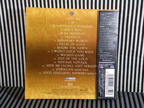 Gregorian Masters Of Chant Chapter Iii Cd Japonês Com Obi (Usado)