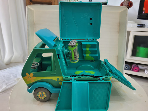 Carrinho Mystery Machine Scooby Doo Com Bonecos (Usado)