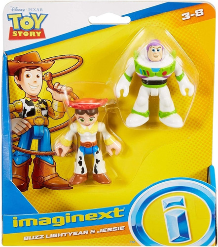 Buzz Lightyear & Jessie Toy Story Disney Pixar - Imaginext