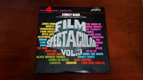 Disco Lp Stanley Black - Film Spectacular Vol. 3 (1966) R10