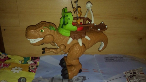 T-rex Dinosaurio Prehistórico Y Cavernícola Imaginext Mattel