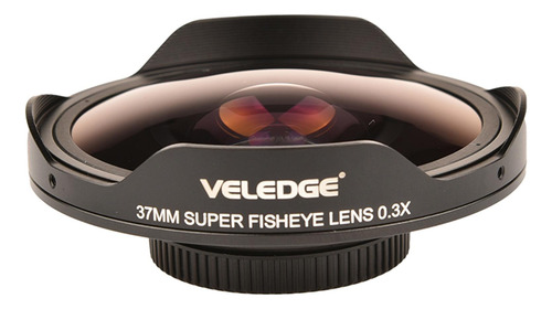 Lente Ojo De De 0.3 X Fisheye Wide Lens Para Cámaras De